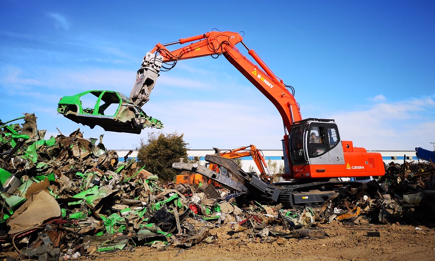 電動報(bào)廢汽車拆解機(jī)